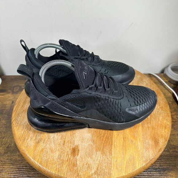 Nike Air‎ Max 270 Black Shoe Sneakers Women's Size 8.5 BQ5776-001 - Picture 1 of 8